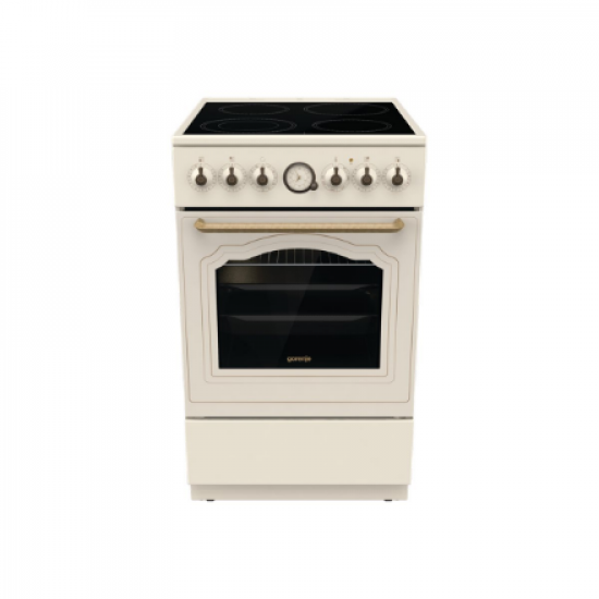 Gorenje | Cooker | GECS5B70CLI | Hob type Vitroceramic | Oven type Electric | Beige | Width 50 cm | Depth 59.4 cm | 70 L