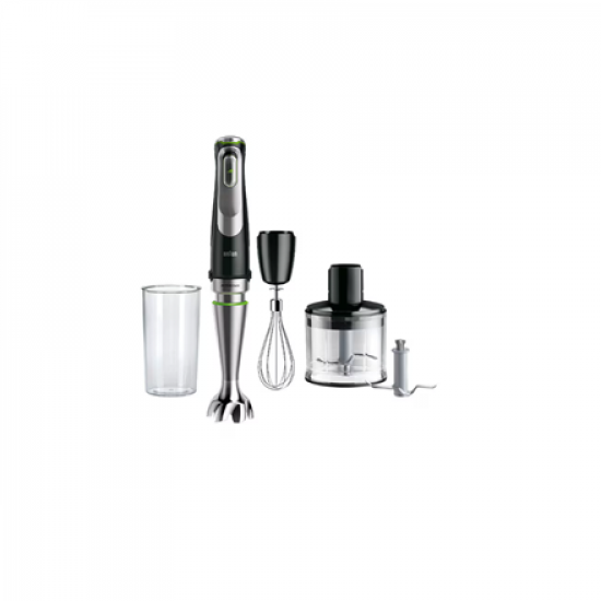 Braun | Hand Blender | MQ9135XI MultiQuick 9 | Hand Blender | 1200 W | Number of speeds 3 | Black/Stainless Steel