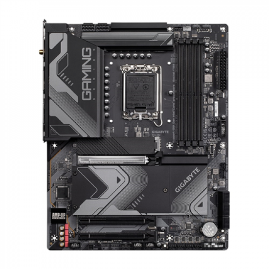 Gigabyte | Z790 GAMING X AX 1.0 M/B | Processor family Intel | Processor socket  LGA1700 | DDR5 DIMM | Memory slots 4 | Supported hard disk drive interfaces 	SATA, M.2 | Number of SATA connectors 6 | Chipset Z790 Express | ATX