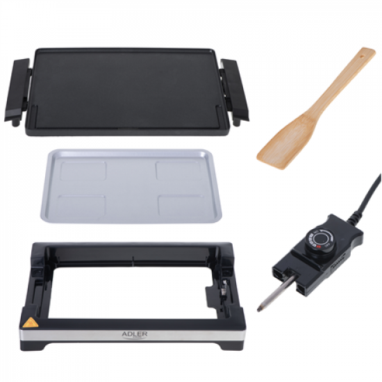 Adler | Table Grill | AD 6613 | Table | 3000 W | Black