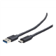 Cablexpert | 3 A | USB 3.0 AM to Type-C cable (AM/CM) | CCP-USB3-AMCM-1M | USB-A to USB-C USB 3 AM (male) | USB Type-C (male) | 600 Mbit/s