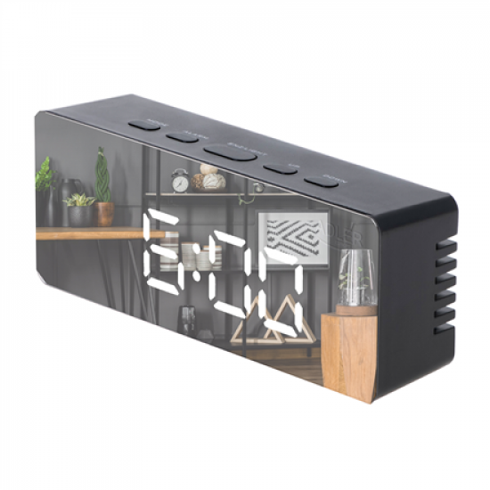 Adler | Alarm Clock | AD 1189B | Alarm function | Black