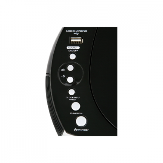 Camry | Alarm Clock | CR 1150b | Alarm function | Black