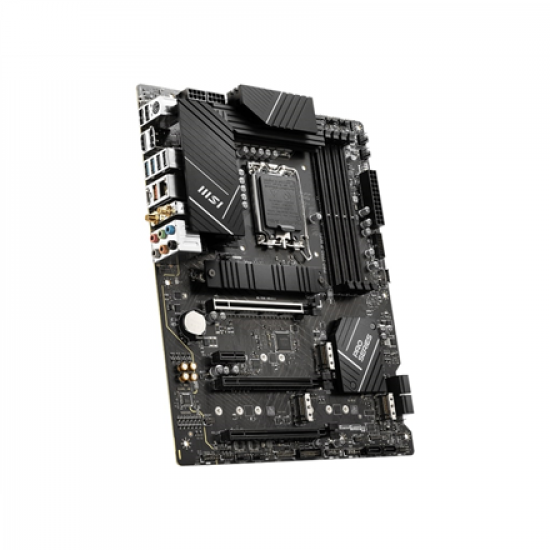 MSI | PRO Z790-P WIFI | Processor family Intel | Processor socket  LGA1700 | DDR5 DIMM | Memory slots 4 | Supported hard disk drive interfaces SATA, M.2 | Number of SATA connectors 6 | Chipset Intel Z790 | ATX