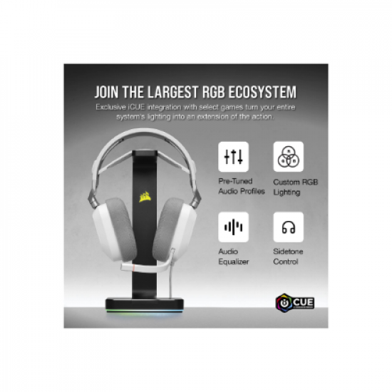 Corsair | RGB USB Gaming Headset | HS80 | Wired | Over-Ear