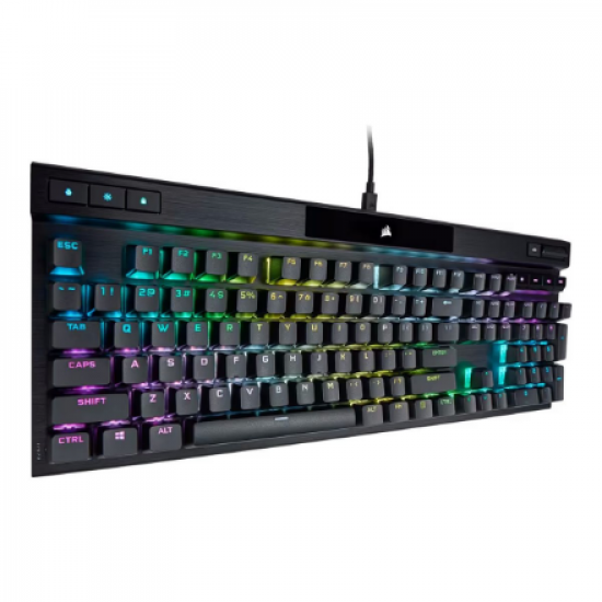 Corsair | OPX Switch | Gaming Keyboard | K70 PRO RGB | Gaming keyboard | Wired | RGB LED light | NA | Black | Optical-Mechanical