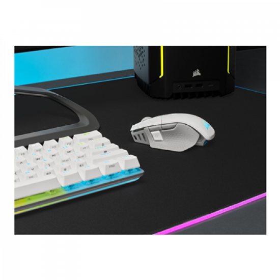 Corsair | Mouse | M65 RGB ULTRA | Gaming Mouse | Wireless | Wireless, Bluetooth | White