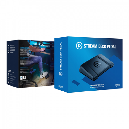 Elgato | Stream Deck Pedal | Black