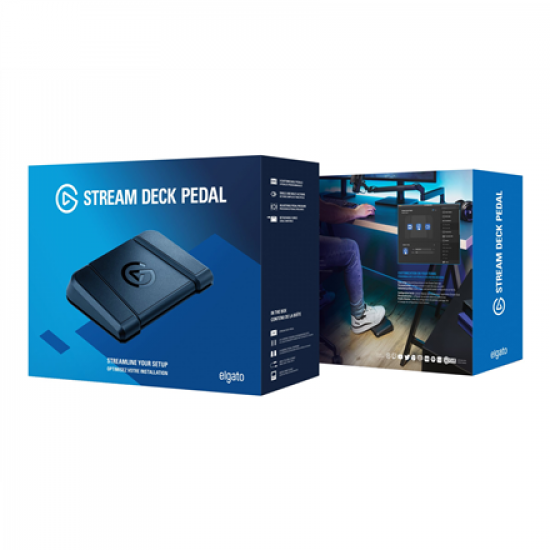 Elgato | Stream Deck Pedal | Black