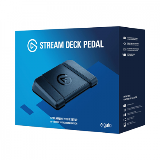 Elgato | Stream Deck Pedal | Black