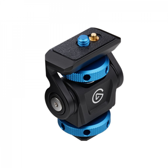 Elgato | Cold Shoe | Built from durable aluminium with anti-slip rubber padding, The Elgato Cold Shoe Adjustable Mount is a premium mounting solution for audiovisual equipment and accessories. Attach gear to a camera, Elgato Multi Mount rig, light stands,