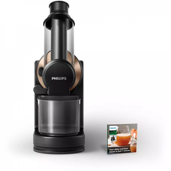 Philips | Juicer | HR1888/70 | Type Juicer maker | Black/Gold | 150 W | Number of speeds 1