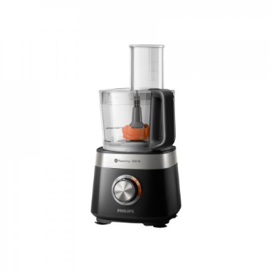 Philips | Compact Food processor | HR7530/10 Viva Collection | 850 W | Number of speeds 2 | Bowl capacity 2.1 L | Black