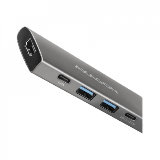 AXAGON | USB-C 10Gbps SPEEDSTER 5in1 hub (rev2.0) | HMC-5G2 | HDMI ports quantity 1
