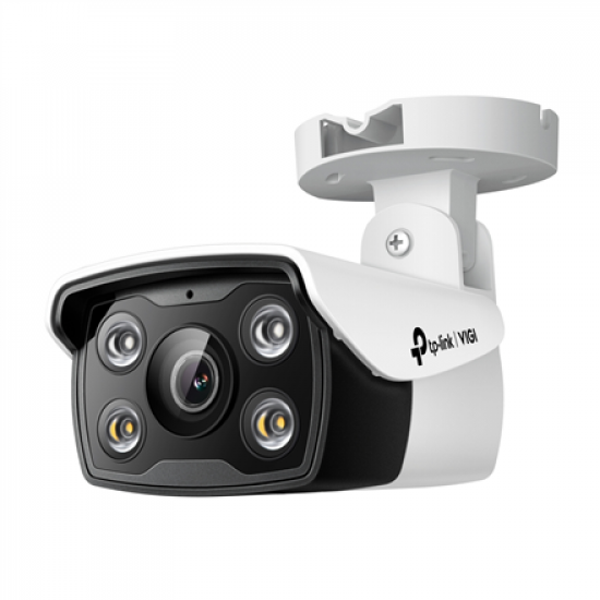 TP-LINK | VIGI 4MP Outdoor Full-Color Network Camera | VIGI C340 | Bullet | 4 MP | 4 mm | IP66 | H.265+/H.265/H.264+/H.264 | MicroSD