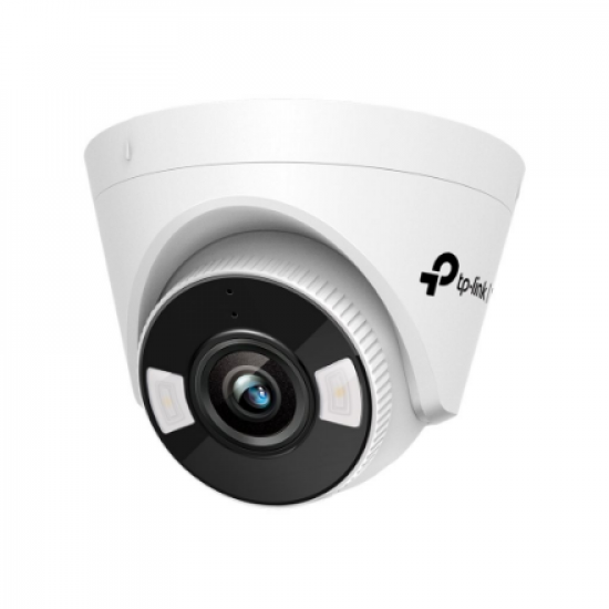TP-LINK | VIGI 4MP Full-Color Turret Network Camera | VIGI C440 | Dome | 4 MP | 4 mm | H.265+/H.265/H.264+/H.264 | MicroSD