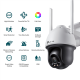 TP-LINK | VIGI 4MP Outdoor Full-Color Wi-Fi Pan Tilt Network Camera | VIGI C540-W | Dome | 4 MP | 4 mm | IP66 | H.265+/H.265/H.264+/H.264 | MicroSD