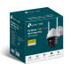 TP-LINK | VIGI 4MP Outdoor Full-Color Wi-Fi Pan Tilt Network Camera | VIGI C540-W | Dome | 4 MP | 4 mm | IP66 | H.265+/H.265/H.264+/H.264 | MicroSD