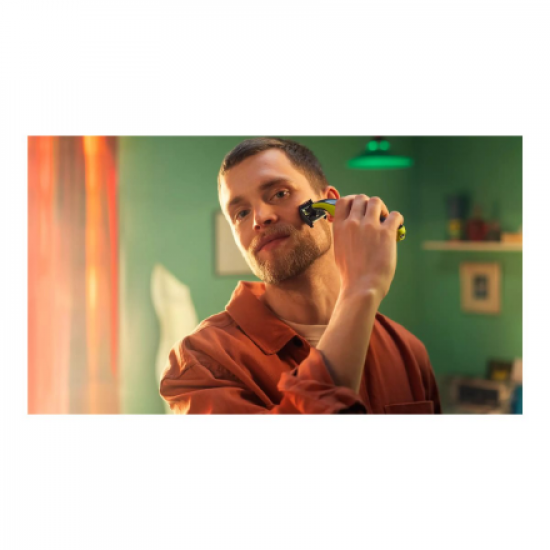 Philips | OneBlade Replacement blade, 2 pcs | QP420/50 | Black/Green