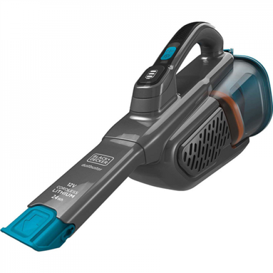 BLACK & DECKER Vacuum Cleaner | BHHV320B-QW | Cordless operating | Handheld | 12 V | Operating time (max) 20 min | Gray/Blue