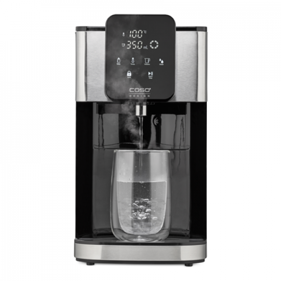 Caso | Turbo Hot Water Dispenser | HW 1660 | Water Dispenser | 2600 W | 4 L | Plastic/Stainless Steel | Black/Stainless Steel