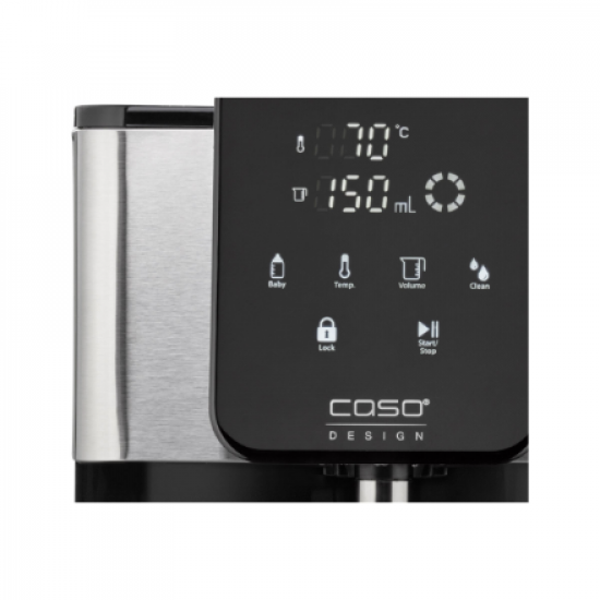Caso | Turbo Hot Water Dispenser | HW 1660 | Water Dispenser | 2600 W | 4 L | Plastic/Stainless Steel | Black/Stainless Steel