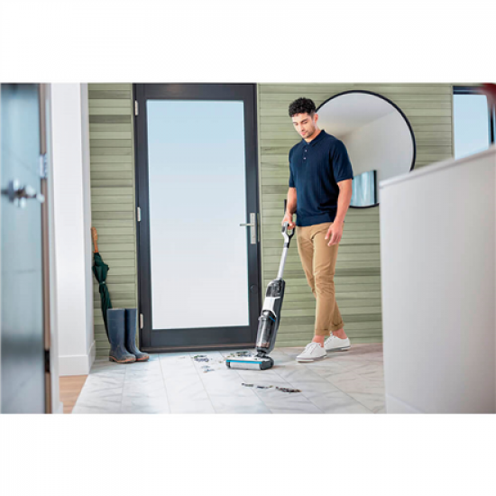 Bissell | Vacuum Cleaner | CrossWave HF3 Cordless Select | Cordless operating | Handstick | Washing function | 22.2 V | Operating time (max) 25 min | Black/Titanium/Bossanova Blue | Warranty 24 month(s)