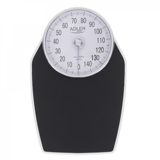Adler | Mechanical Bathroom Scale | AD 8177 | Maximum weight (capacity) 150 kg | Accuracy 1000 g | Black