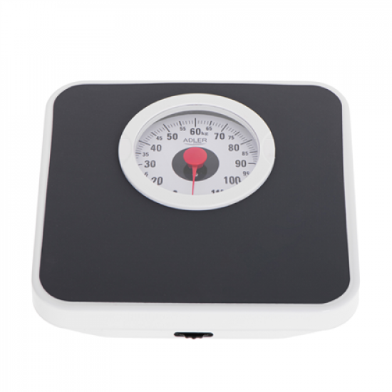 Adler | Mechanical Bathroom Scale | AD 8178 | Maximum weight (capacity) 120 kg | Accuracy 1000 g | Black