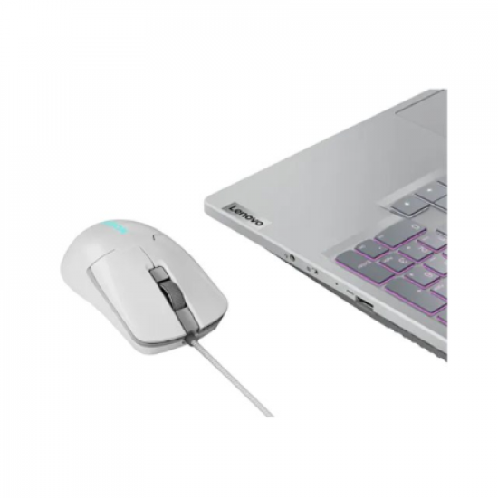 Lenovo | RGB Gaming Mouse | Legion M300s | Gaming Mouse | Wired via USB 2.0 | Glacier White
