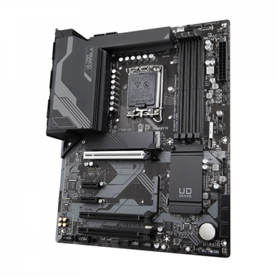 Gigabyte | Z790 UD 1.0 M/B | Processor family Intel | Processor socket  LGA1700 | DDR5 DIMM | Memory slots 4 | Supported hard disk drive interfaces 	SATA, M.2 | Number of SATA connectors 6 | Chipset Intel Z790 Express | ATX