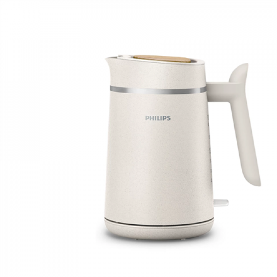 Philips Kettle | HD9365/10 Eco Conscious Edition | Electric | 2200 W | 1.7 L | 100% bioplastic | 360° rotational base | White Matt