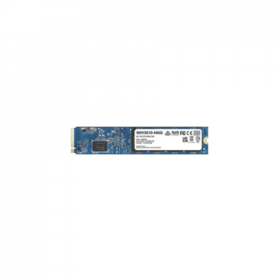 Synology | SNV3510-400G | 400 GB | SSD form factor M.2 22110 | Solid-state drive interface NVMe PCIe 3.0 x4 | Read speed 3000 MB/s | Write speed 750 MB/s