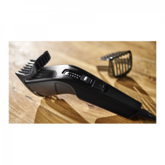 Philips | Hair Clipper | HC3510/15 Series 3000 | Corded | Number of length steps 13 | Step precise 2 mm | Black