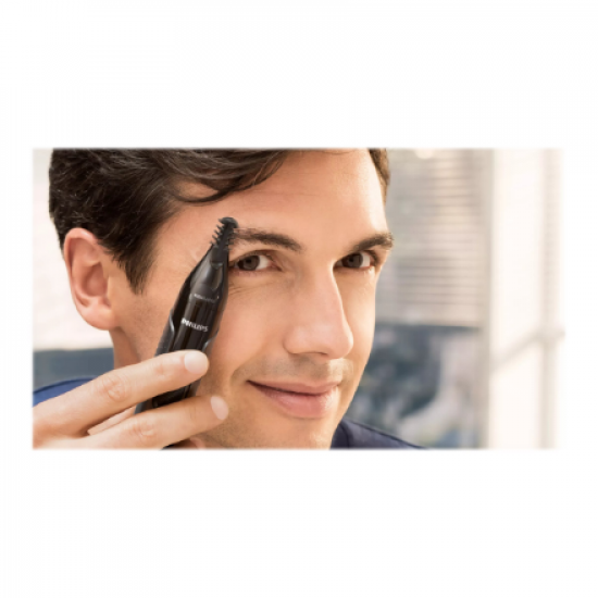 Philips | Nose, Ear and Eyebrow Trimmer | NT3650/16 | Nose, ear and eyebrow trimmer | Grey
