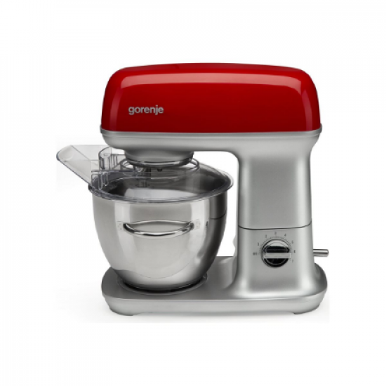 Gorenje | Kitchen machine | MMC1000RLR | 1000 W | Number of speeds 7 | Bowl capacity 4.5 L | Meat mincer | Stainless Steel/Red
