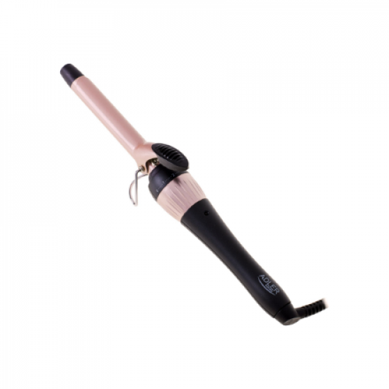 Adler | Curling Iron | AD 2116 | Ceramic heating system | Barrel diameter 19 mm | Temperature (max) 200 °C | 36 W | Black/Pink