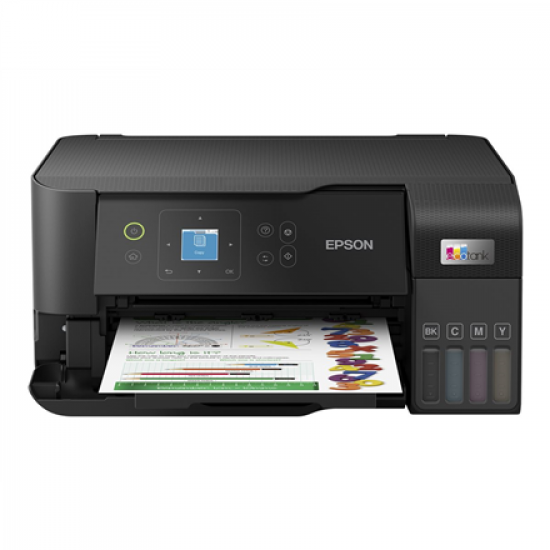 Epson Multifunctional printer | EcoTank L3560 | Inkjet | Colour | Inkjet Multifunctional Printer | A4 | Wi-Fi | Black