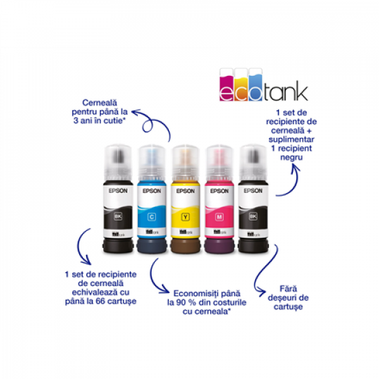 Epson Multifunctional printer | EcoTank L5590 | Inkjet | Colour | Inkjet Multifunctional Printer | A4 | Wi-Fi | Black