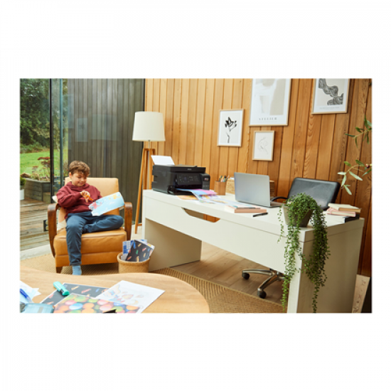 Epson Multifunctional printer | EcoTank L5590 | Inkjet | Colour | Inkjet Multifunctional Printer | A4 | Wi-Fi | Black