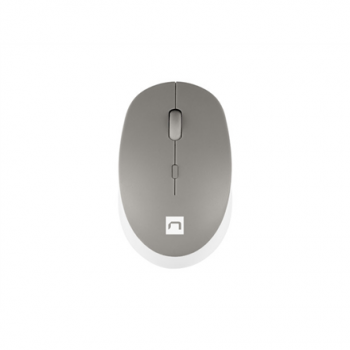 Natec | Mouse | Harrier 2 | Wireless | Bluetooth | White/Grey