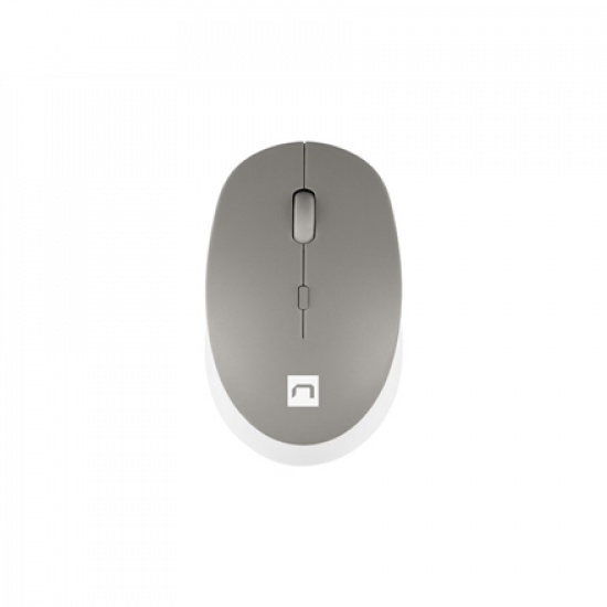 Natec | Mouse | Harrier 2 | Wireless | Bluetooth | White/Grey