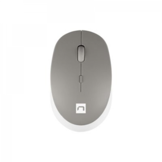 Natec | Mouse | Harrier 2 | Wireless | Bluetooth | White/Grey