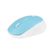 Natec | Mouse | Harrier 2 | Wireless | Bluetooth | White/Blue
