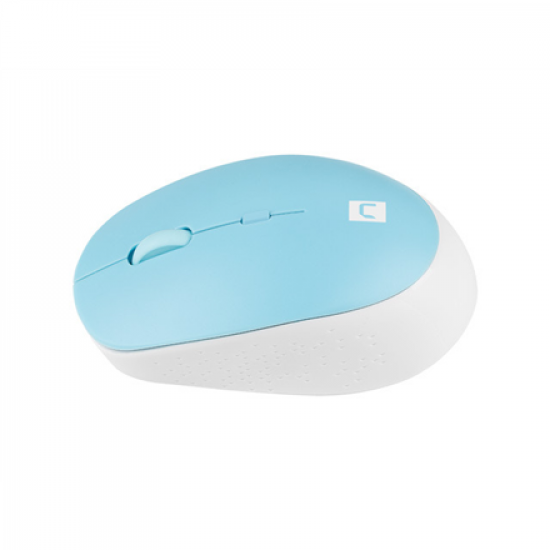 Natec | Mouse | Harrier 2 | Wireless | Bluetooth | White/Blue