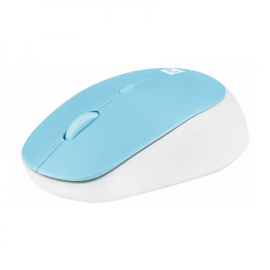 Natec | Mouse | Harrier 2 | Wireless | Bluetooth | White/Blue