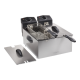 Tristar | Double Fryer | FR-6937 | Power 2 x 1800 W | Capacity 6 L