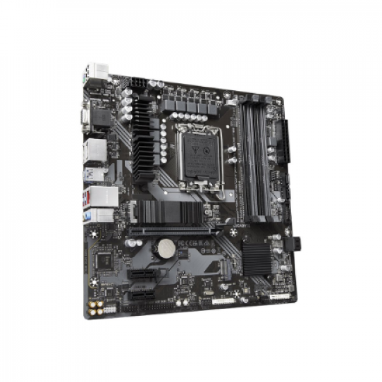 Gigabyte | B760M DS3H DDR4 1.0 M/B | Processor family Intel | Processor socket  LGA1700 | DDR4 DIMM | Memory slots 4 | Supported hard disk drive interfaces 	SATA, M.2 | Number of SATA connectors 4 | Chipset Intel B760 Express | Micro ATX