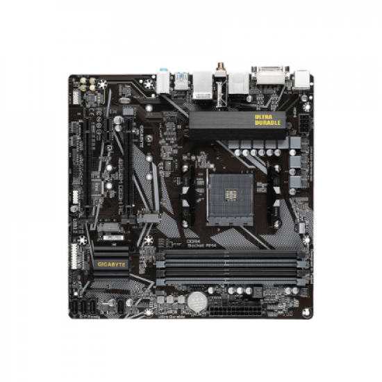 Gigabyte | B550M DS3H AC 1.0/1.1/1.2/1.3/1.5 M/B | Processor family AMD | Processor socket AM4 | DDR4 DIMM | Memory slots 4 | Supported hard disk drive interfaces SATA, M.2 | Number of SATA connectors 4 | Chipset AMD B550 | Micro ATX