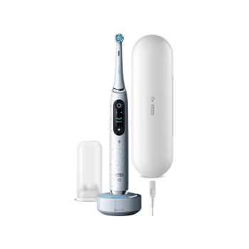 Oral-B | Electric Toothbrush | iO10 Series | Rechargeable | For adults | Number of brush heads included 1 | Number of teeth brushing modes 7 | Stardust White